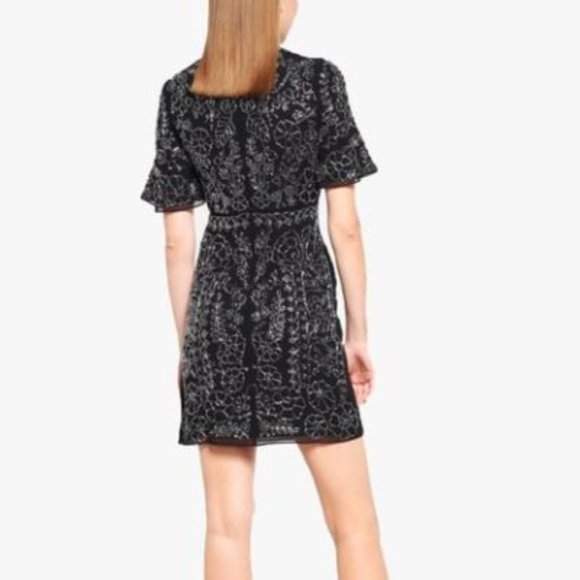 Beaded Cocktail Dress By Needle & Thread - Picture 2 of 11